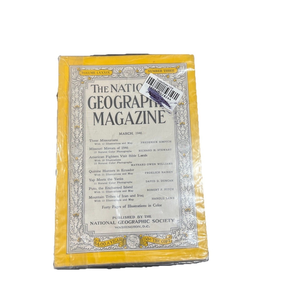 (..5) 8 National Geographic  Magazines From 1990's